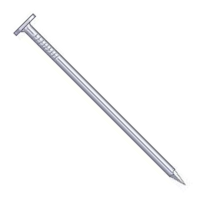 Crystal Fasteners box nail featuring slim shank and smooth finish ideal for light framing and woodworking applications